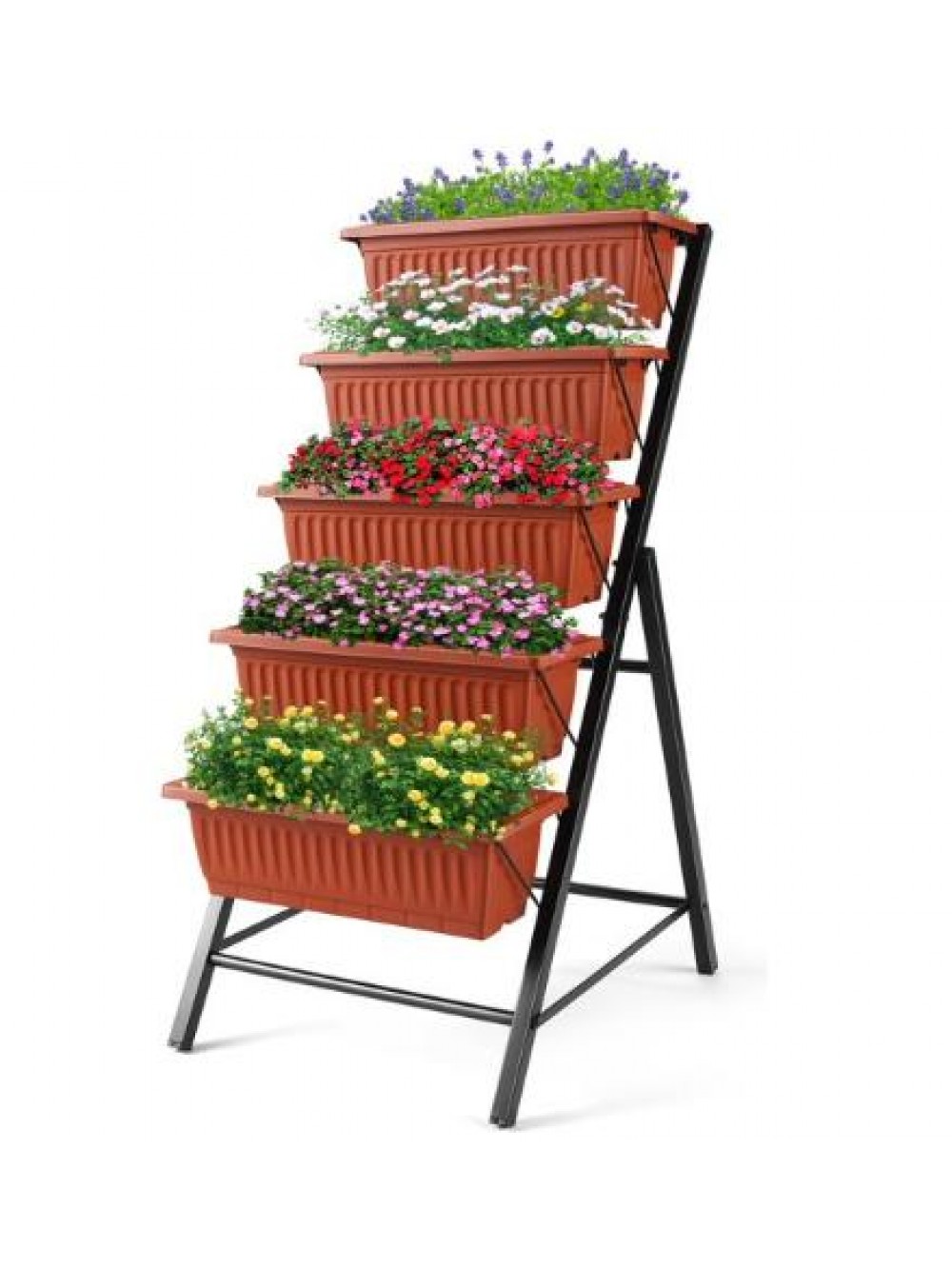 SEJOV 4Ft Vertical Garden Planter, 5Tier Vertical Raised
