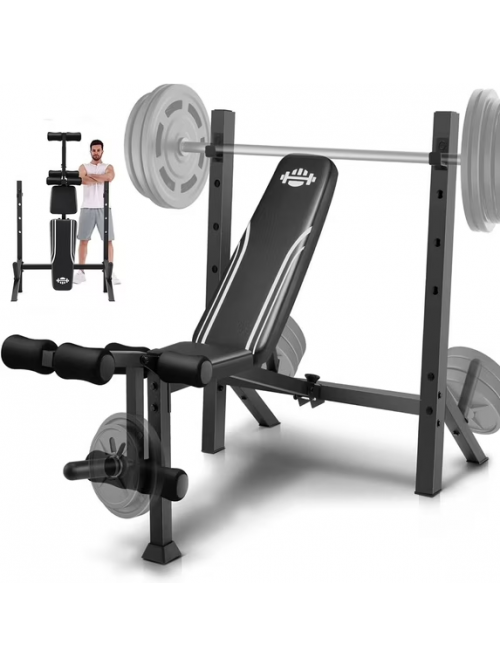 VIBESPARK Adjustable Weight Bench, 900Lbs 5-in-1 F... VIBESPARK Adjustable Weight Bench, 900Lbs 5-in-1 F...