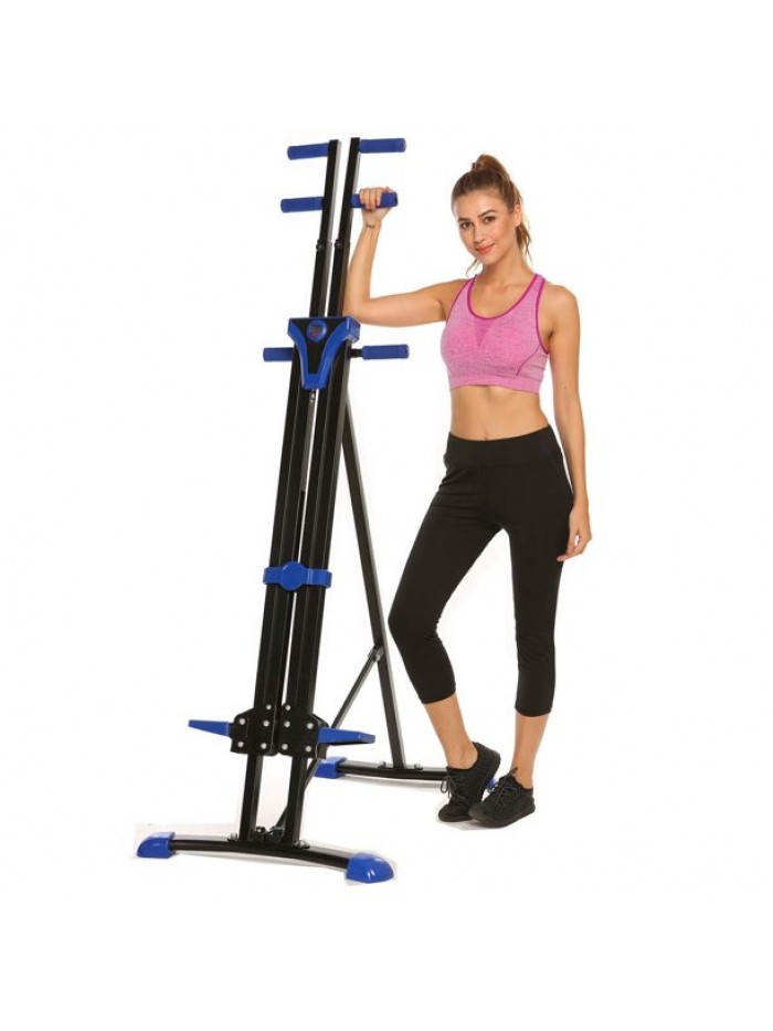 Vertical Climber Stepper 2 In 1 Exercise Fitness Foldable