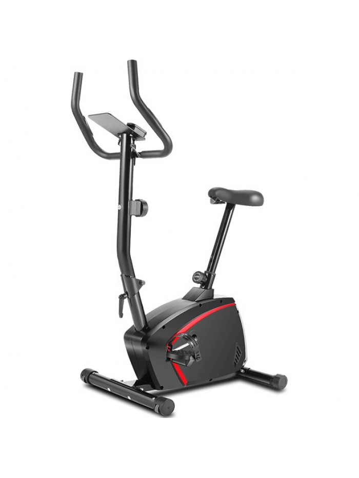 Upright Exercise Bike with Performance Monitor & Pad